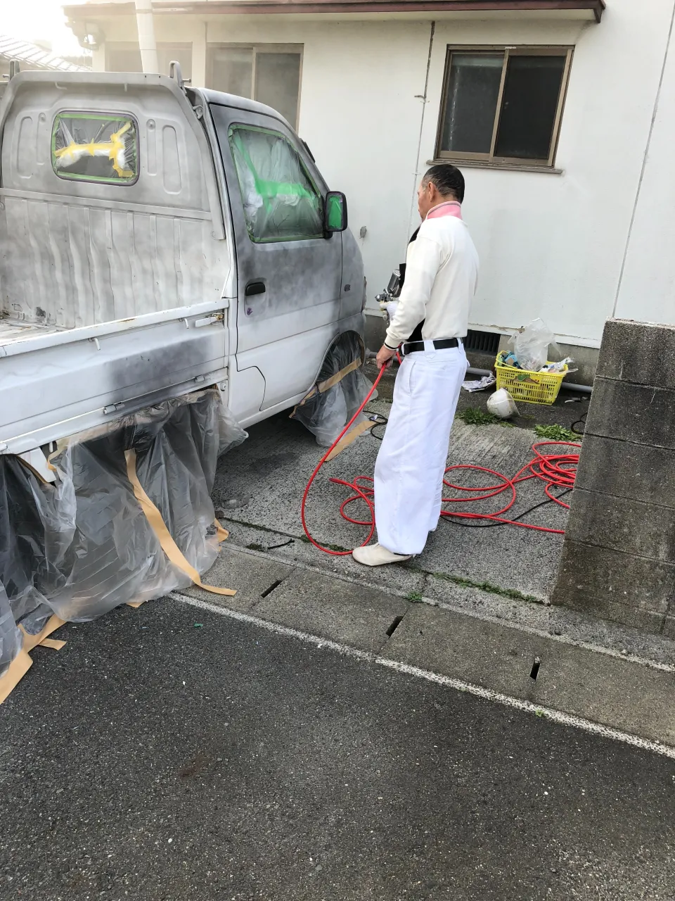 #塗装 #山口県塗装 #施行状況